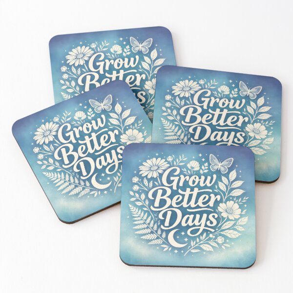 Item preview, Grow Better Days — Botanical Dreams Illustrated Graphic designed and sold by Travelcases.