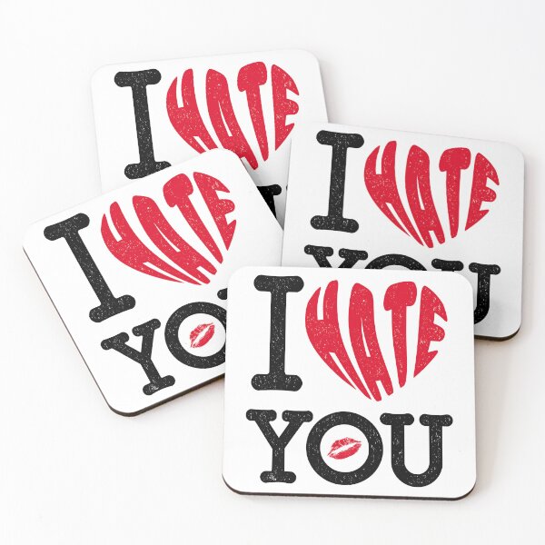 Item preview, I Hate you i Love You Mixed Emotions gift Streetwear designed and sold by ramwebroom.