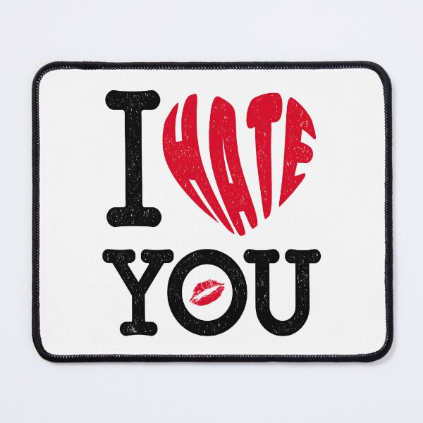 Item preview, I Hate you i Love You Mixed Emotions gift Streetwear designed and sold by ramwebroom.