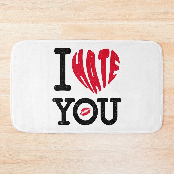 Item preview, I Hate you i Love You Mixed Emotions gift Streetwear designed and sold by ramwebroom.