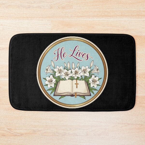 Item preview,  He Lives Easter Christian Sticker designed and sold by Illustrated Faith.