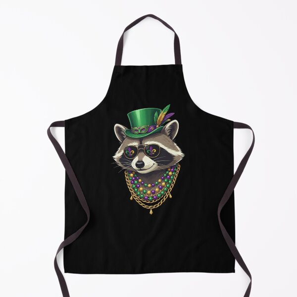 Item preview, Mardi Gras Raccoon King Bourbon Street designed and sold by CORJIDOG-ART.