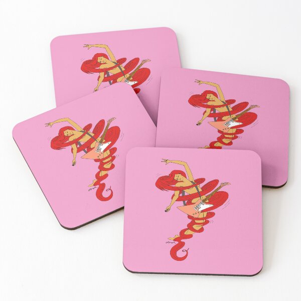 Item preview, Guitar Girl Pin-Up designed and sold by Charlene Lanzel.