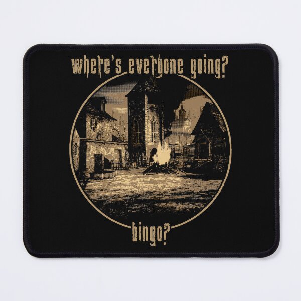 Item preview, Leon Kennedy Where's Everyone Going? Bingo? designed and sold by Power Up Prints.