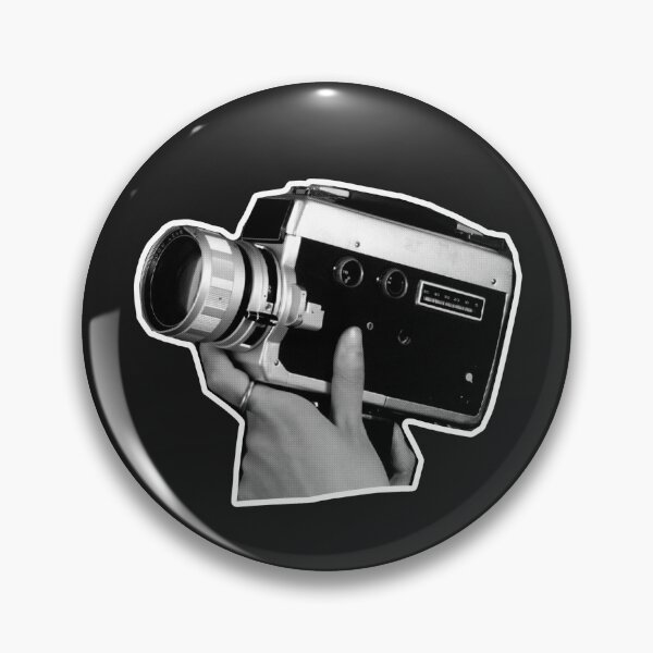 Item preview, Black & White Vintage VCR Sticker – Retro Video Recorder Art designed and sold by ShadeScapeArt.