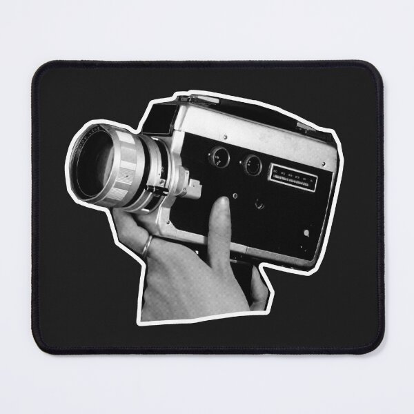 Item preview, Black & White Vintage VCR Sticker – Retro Video Recorder Art designed and sold by ShadeScapeArt.