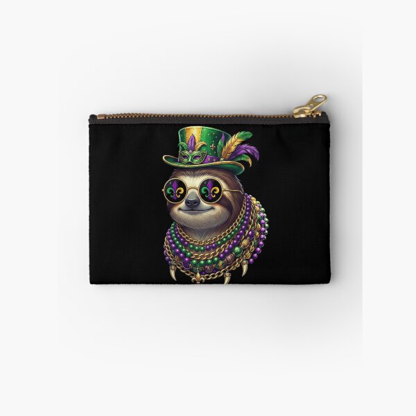 Item preview, Let The Good Times Roll Sloth Mardi Gras designed and sold by CORJIDOG-ART.