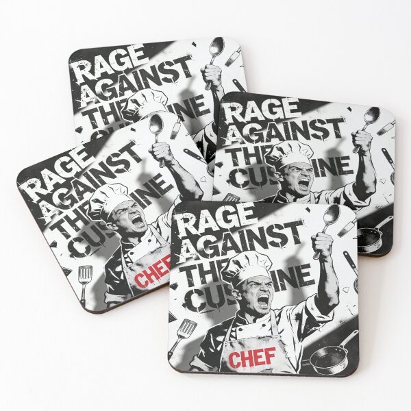 Item preview, Rage Against The Cuisine Kitchen Poster designed and sold by Hoowly101.