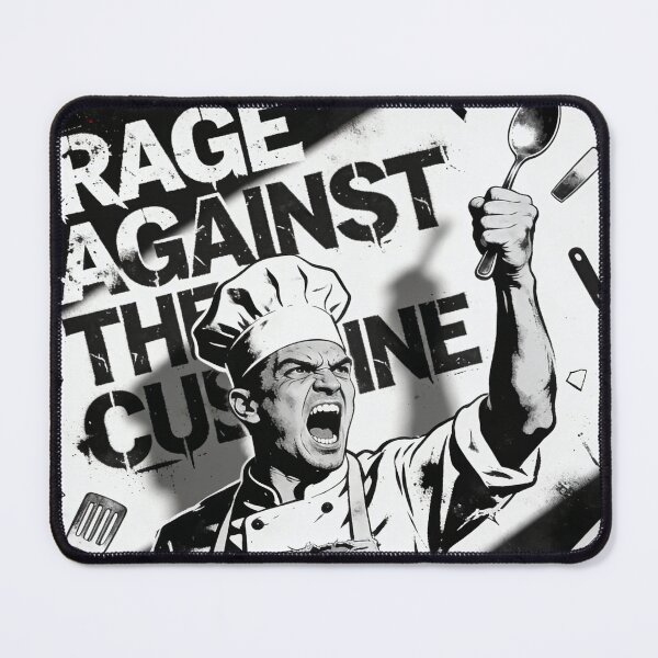 Item preview, Rage Against The Cuisine Kitchen Poster designed and sold by Hoowly101.
