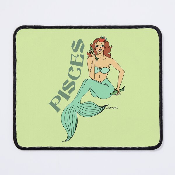 Item preview, PISCES Horoscope Pin-Up designed and sold by Charlene Lanzel.