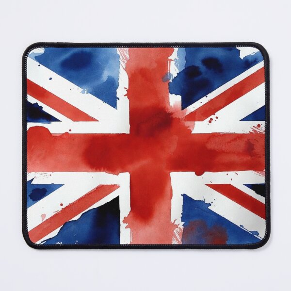 Item preview, Watercolour Unionjack designed and sold by The King's general goods.