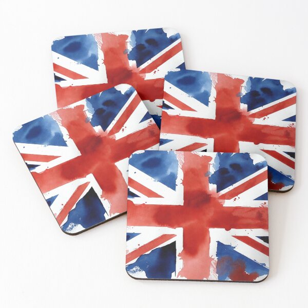 Item preview, Watercolour Unionjack designed and sold by The King's general goods.