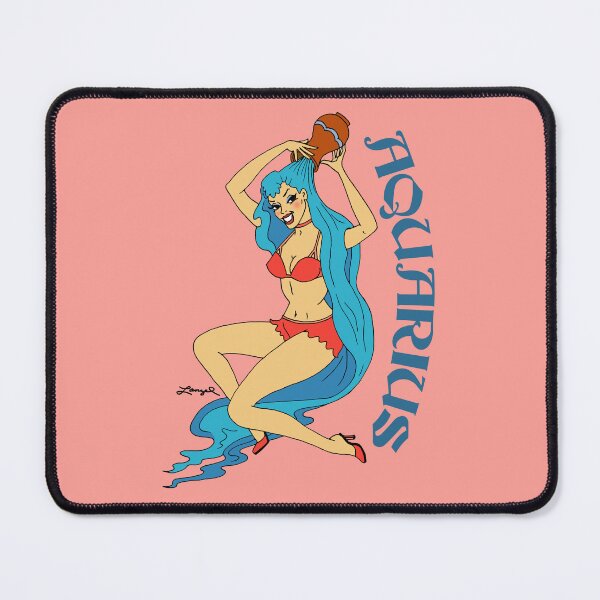 Item preview, AQUARIUS Horoscope Pin-Up designed and sold by Charlene Lanzel.