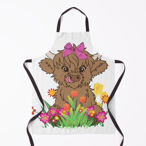Item preview, Spring Time Baby Cow designed and sold by 4viella.