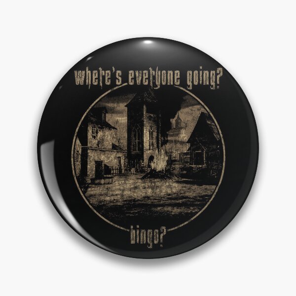 Item preview, Leon Kennedy Where's Everyone Going? Bingo? Distressed designed and sold by Power Up Prints.