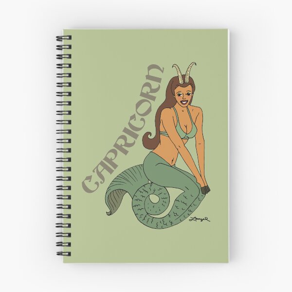 Item preview, CAPRICORN Horoscope Pin-Up designed and sold by Charlene Lanzel.