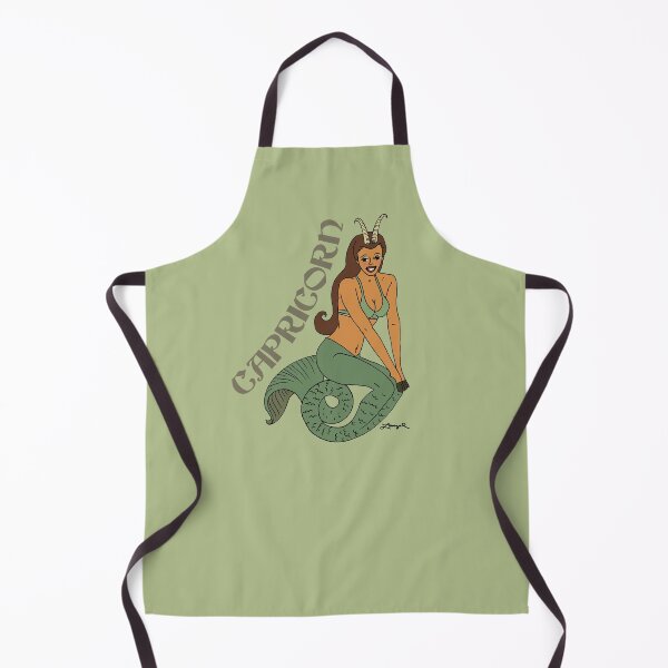 Item preview, CAPRICORN Horoscope Pin-Up designed and sold by Charlene Lanzel.