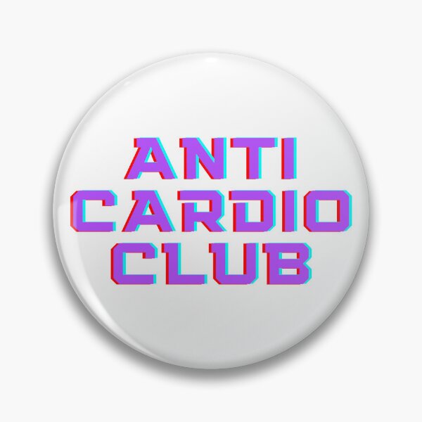 Item preview, Anti cardio club designed and sold by BlissThreads.