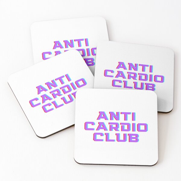 Item preview, Anti cardio club designed and sold by BlissThreads.