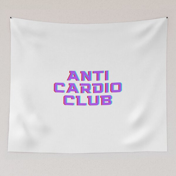 Item preview, Anti cardio club designed and sold by BlissThreads.