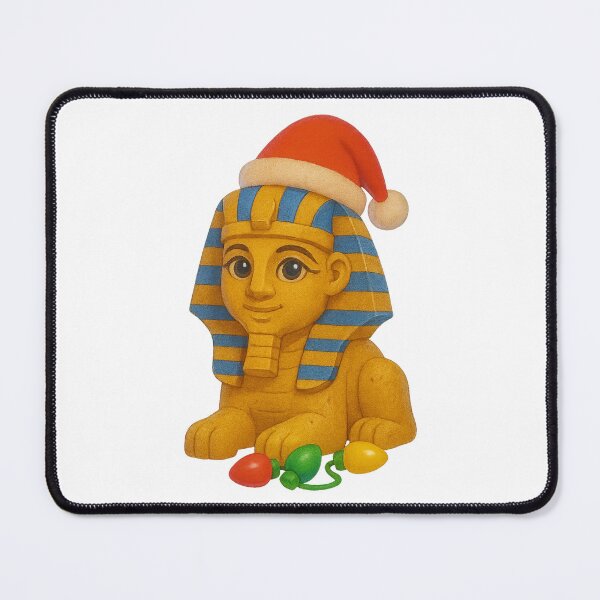 Item preview, Christmas Sphinx Egyptian Statue Boy designed and sold by Sillytoe.