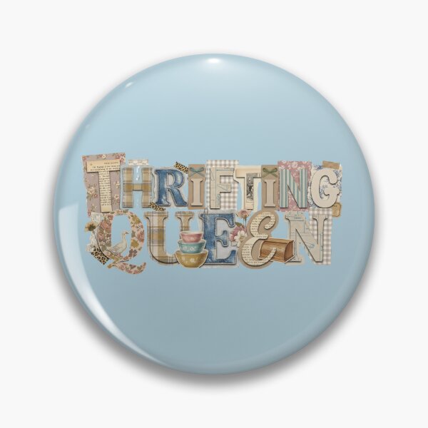 Item preview, Thrifting Queen Scrapbook Letters designed and sold by LizzieSmiley.