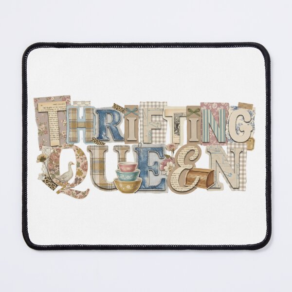 Item preview, Thrifting Queen Scrapbook Letters designed and sold by LizzieSmiley.