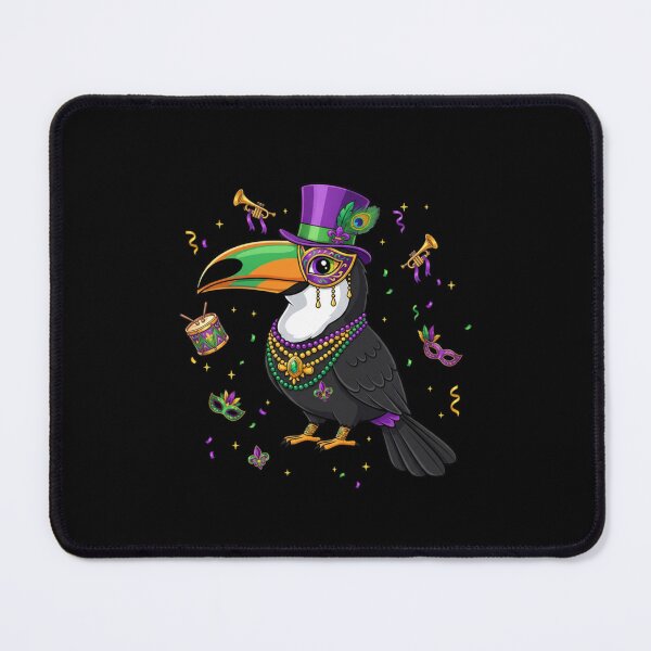 Item preview, Mardi Gras Toucan Party Bird designed and sold by CORJIDOG-ART.