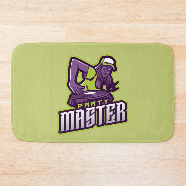 Item preview, Miss DJ Party Master - Cool Music Illustration for Girls designed and sold by DesignsVault.