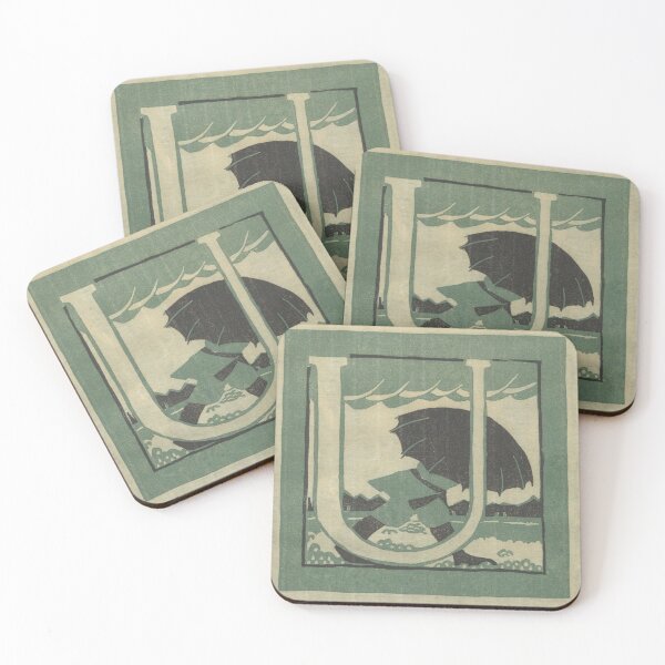 Item preview, U is for Umbrella - Columbia University Teachers College  designed and sold by HiddenWalnuts.