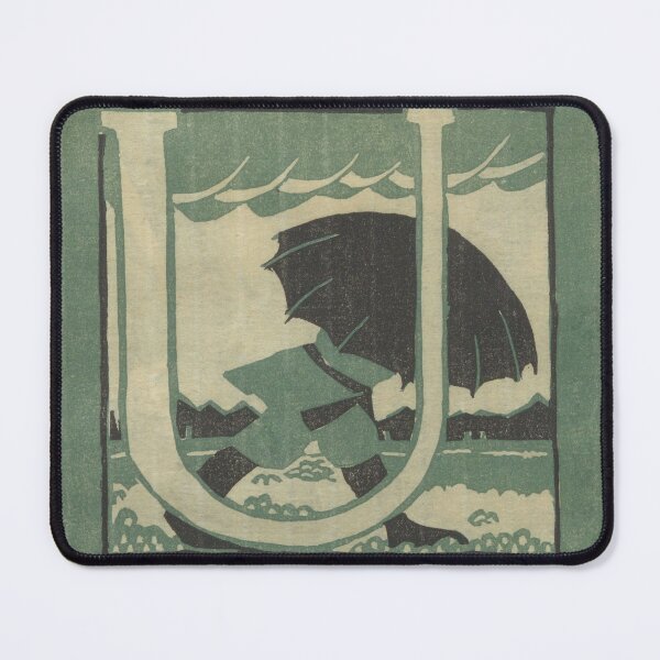 Item preview, U is for Umbrella - Columbia University Teachers College  designed and sold by HiddenWalnuts.