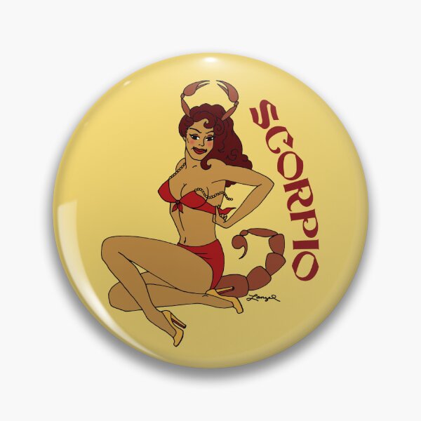 Item preview, SCORPIO Horoscope Pin-Up designed and sold by Charlene Lanzel.