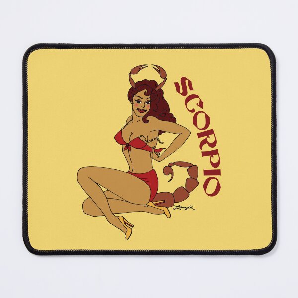 Item preview, SCORPIO Horoscope Pin-Up designed and sold by Charlene Lanzel.