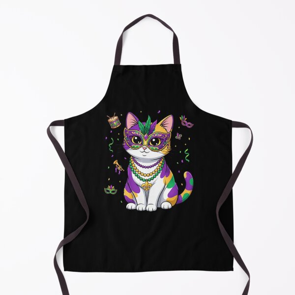 Item preview, Mardi Gras Cat Cajun Feline designed and sold by CORJIDOG-ART.