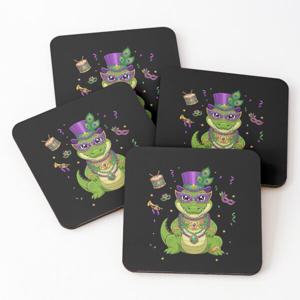 Item preview, Mardi Gras Gator King designed and sold by CORJIDOG-ART.