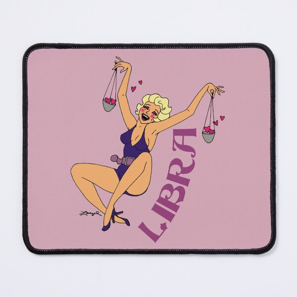 Item preview, LIBRA Horoscope Pin-Up designed and sold by Charlene Lanzel.