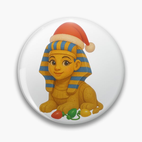 Item preview, Christmas Sphinx Egyptian Statue Girl designed and sold by Sillytoe.
