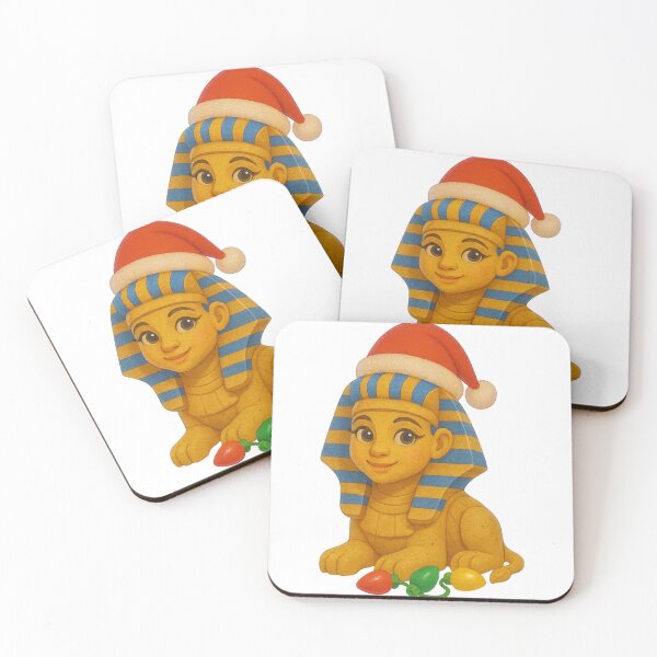 Item preview, Christmas Sphinx Egyptian Statue Girl designed and sold by Sillytoe.