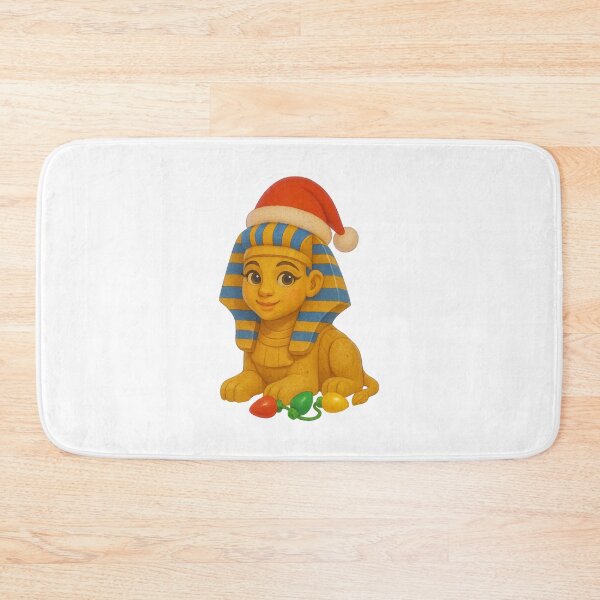 Item preview, Christmas Sphinx Egyptian Statue Girl designed and sold by Sillytoe.