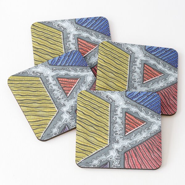 Item preview, Abstract Bars and Dots designed and sold by S.N.Evans_Artist.
