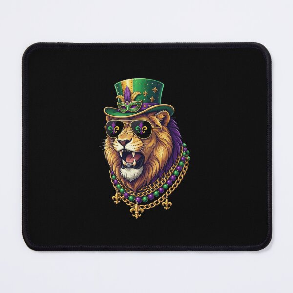 Item preview, Mardi Gras Lion King designed and sold by CORJIDOG-ART.