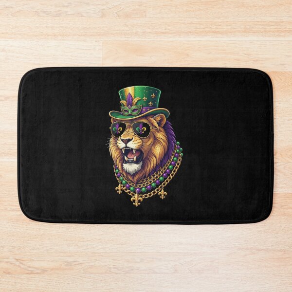 Item preview, Mardi Gras Lion King designed and sold by CORJIDOG-ART.