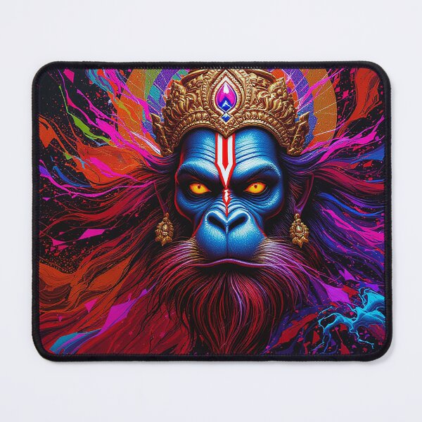 Item preview, Hanuman Unleashed – Cosmic Strength in Color designed and sold by Bite Size Hindu .