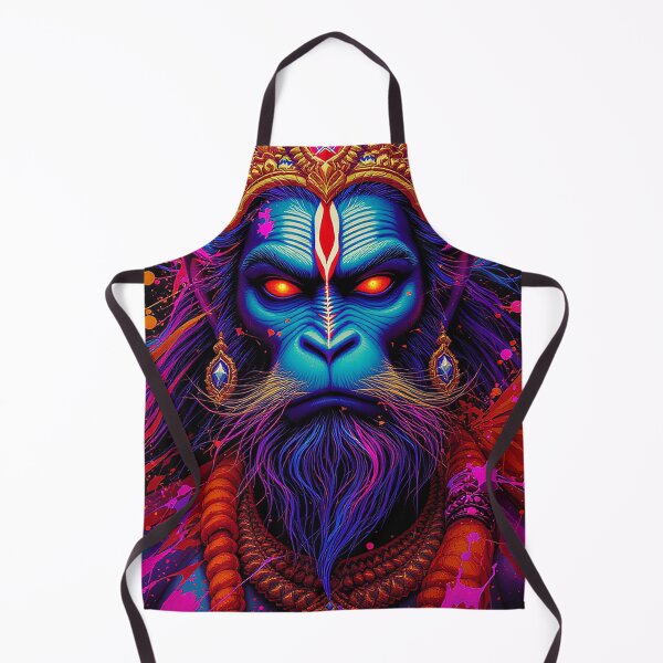 Item preview, Hanuman Unleashed – Cosmic Strength in Color designed and sold by Bite Size Hindu .