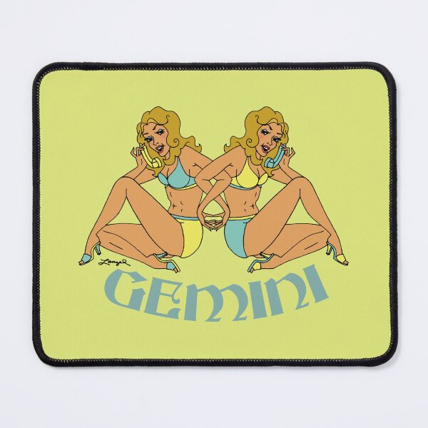 Item preview, GEMINI Horoscope Pin-Up designed and sold by Charlene Lanzel.