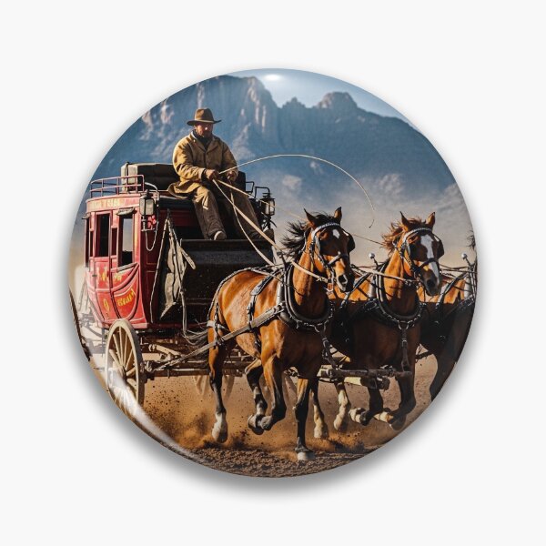 Item preview, 1880s Wild West Stagecoach in Motion designed and sold by HistoryinMotion.
