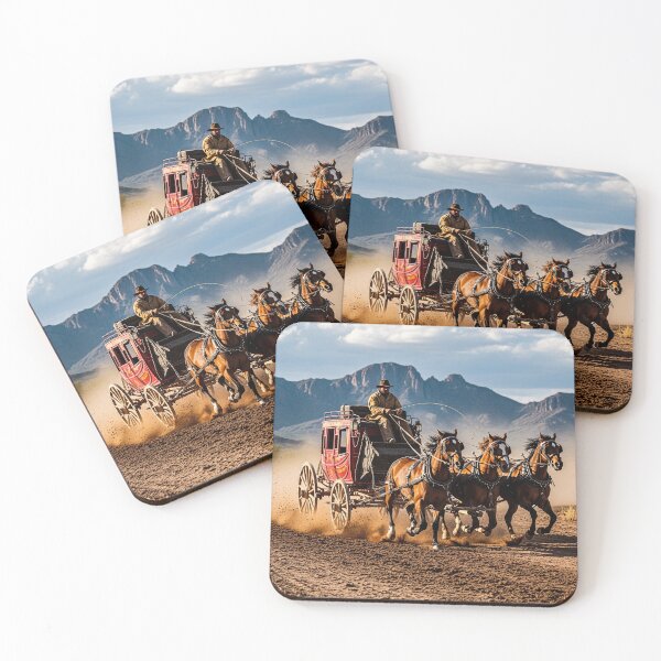 Item preview, 1880s Wild West Stagecoach in Motion designed and sold by HistoryinMotion.