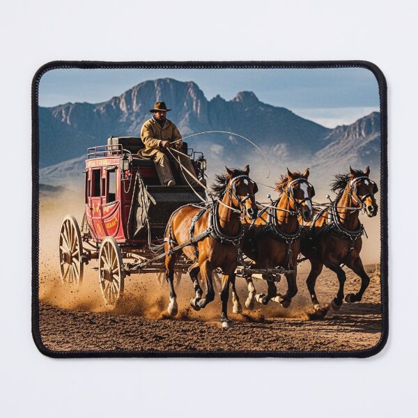Item preview, 1880s Wild West Stagecoach in Motion designed and sold by HistoryinMotion.