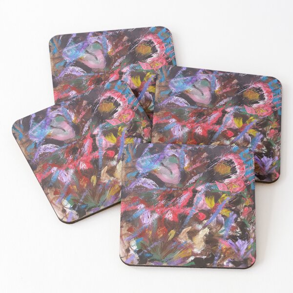 Item preview, Gaze Through the Storm: Abstract Celestial Artwork by Katt Yanda designed and sold by Artist-Katt-Yanda.