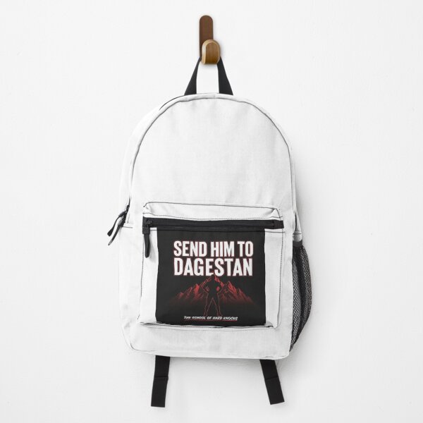 Item preview, Send Him to Dagestan – School of Hard Knocks MMA Wrestling Motivation designed and sold by inaveed.